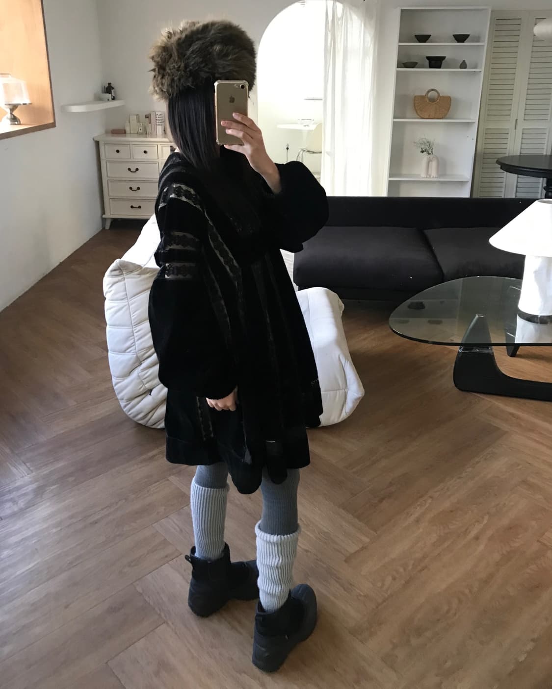 vintage velvet lace one-piece 상품이미지5