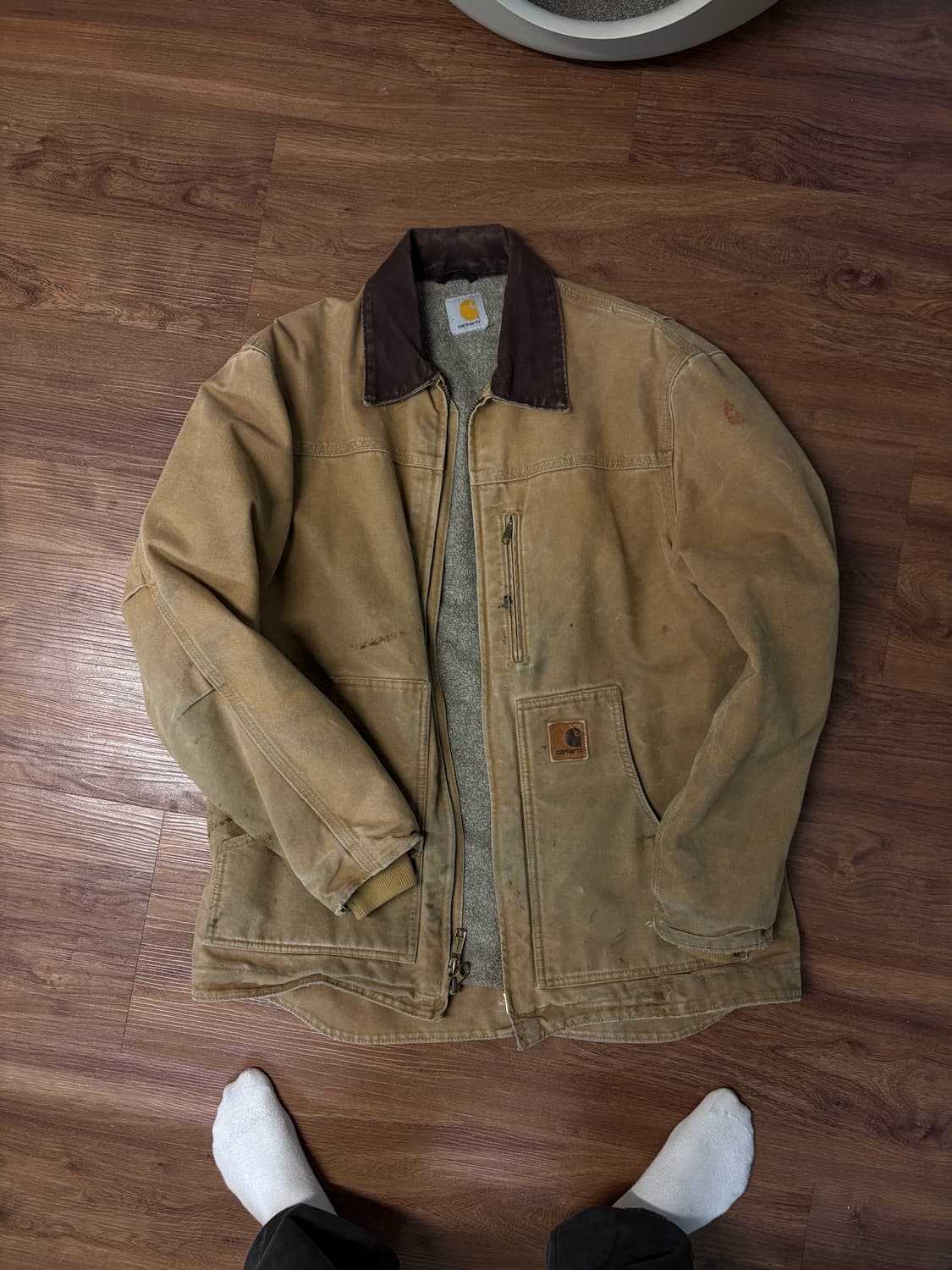 90s og칼하트 빈티지 워크 자켓 상품이미지1