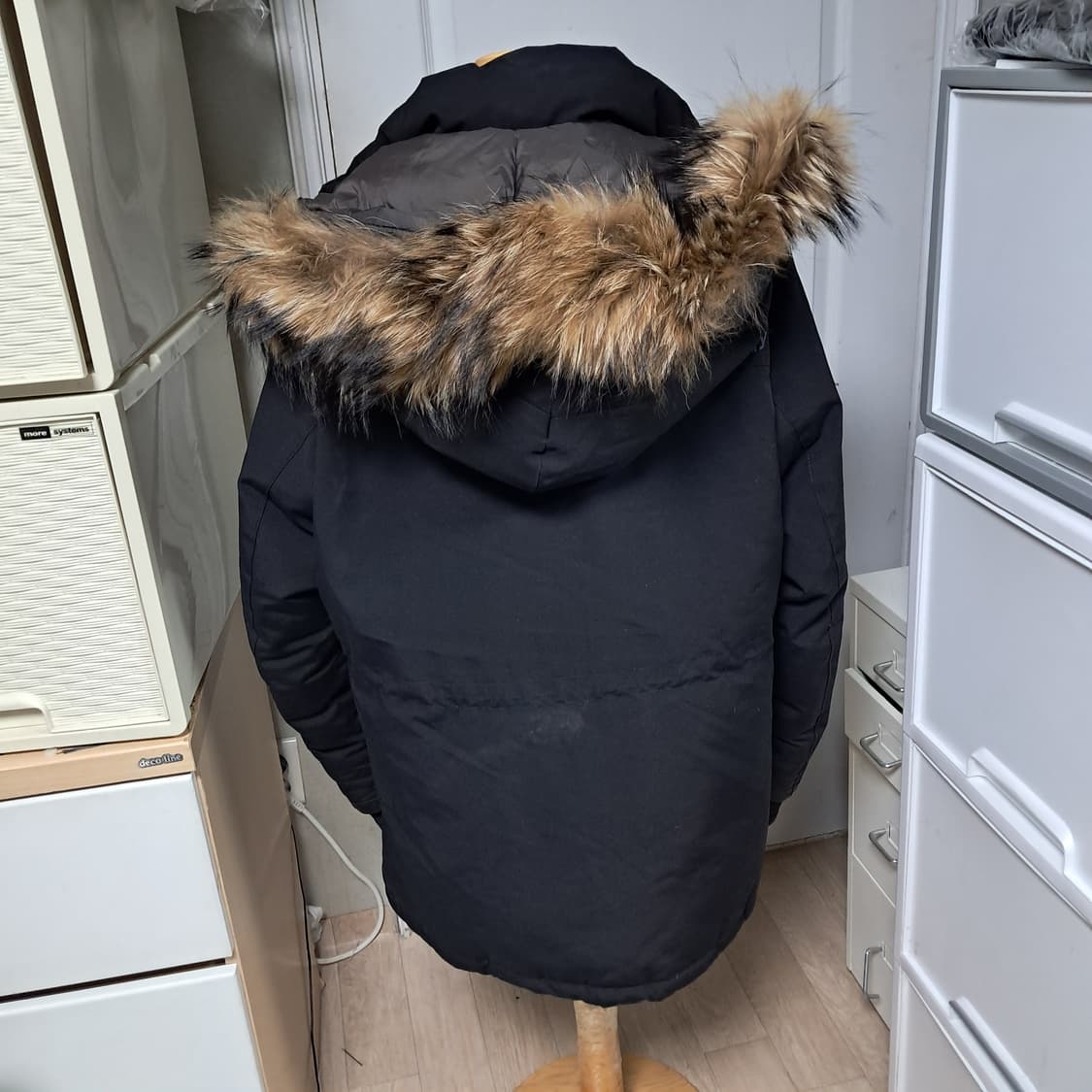 디스커버리 남성 너구리퍼 구스다운 패딩 95 상품이미지3