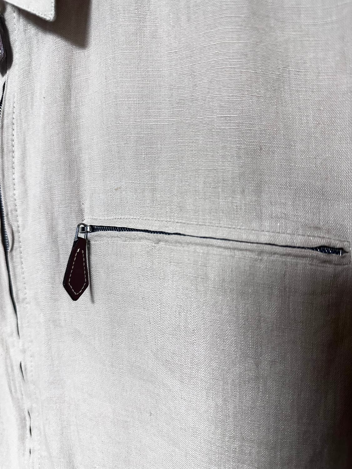 HERMÈS 90s Linen Shirt 자켓 상품이미지5