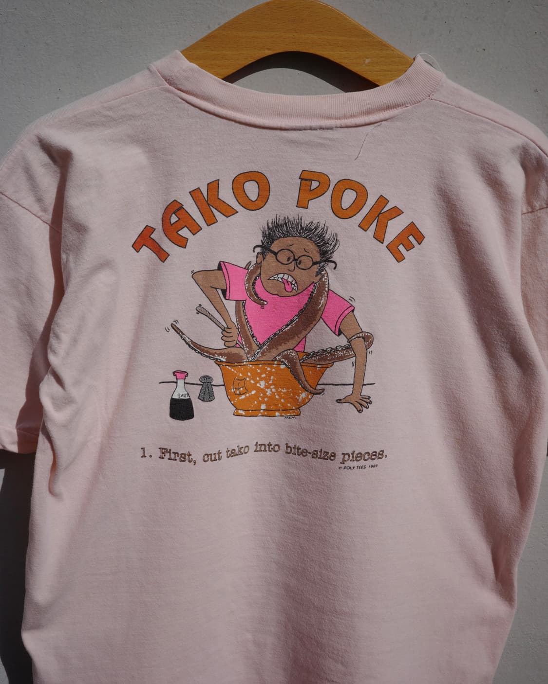 80s Tako Poke 디스트레스드 티셔츠 상품이미지6