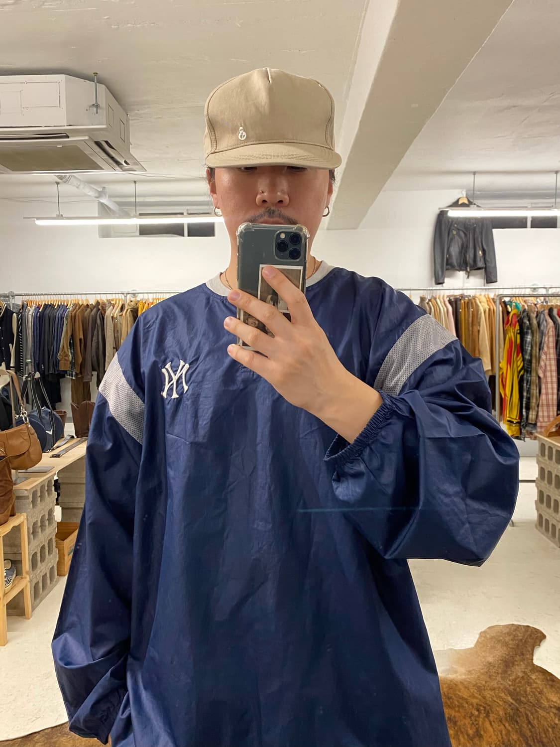 90's STUSSY headgear cap 90년대 스투시 일자챙 상품이미지2