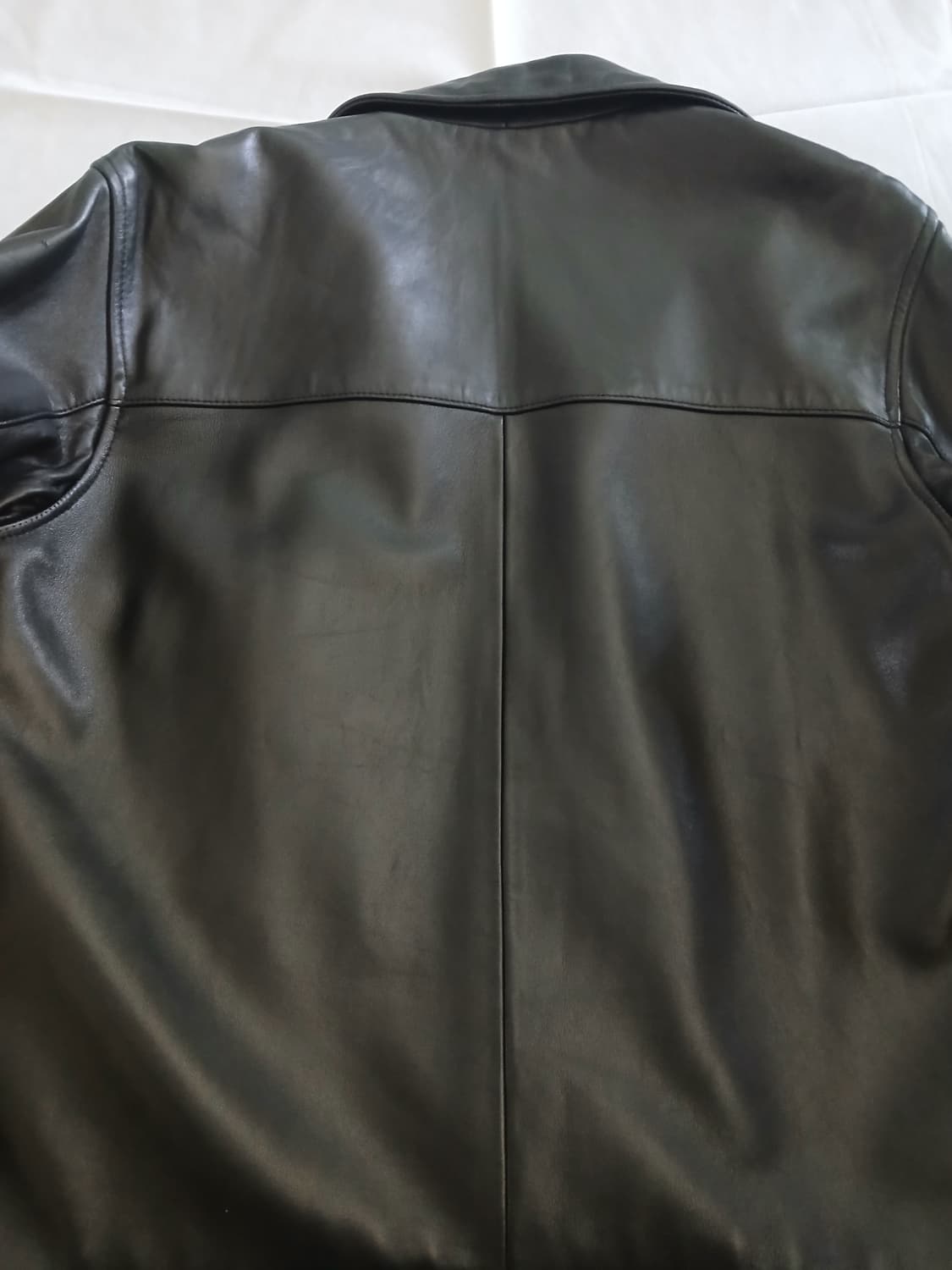 폴로 맥스웰 램스킨레더자켓 블랙M 상품이미지5