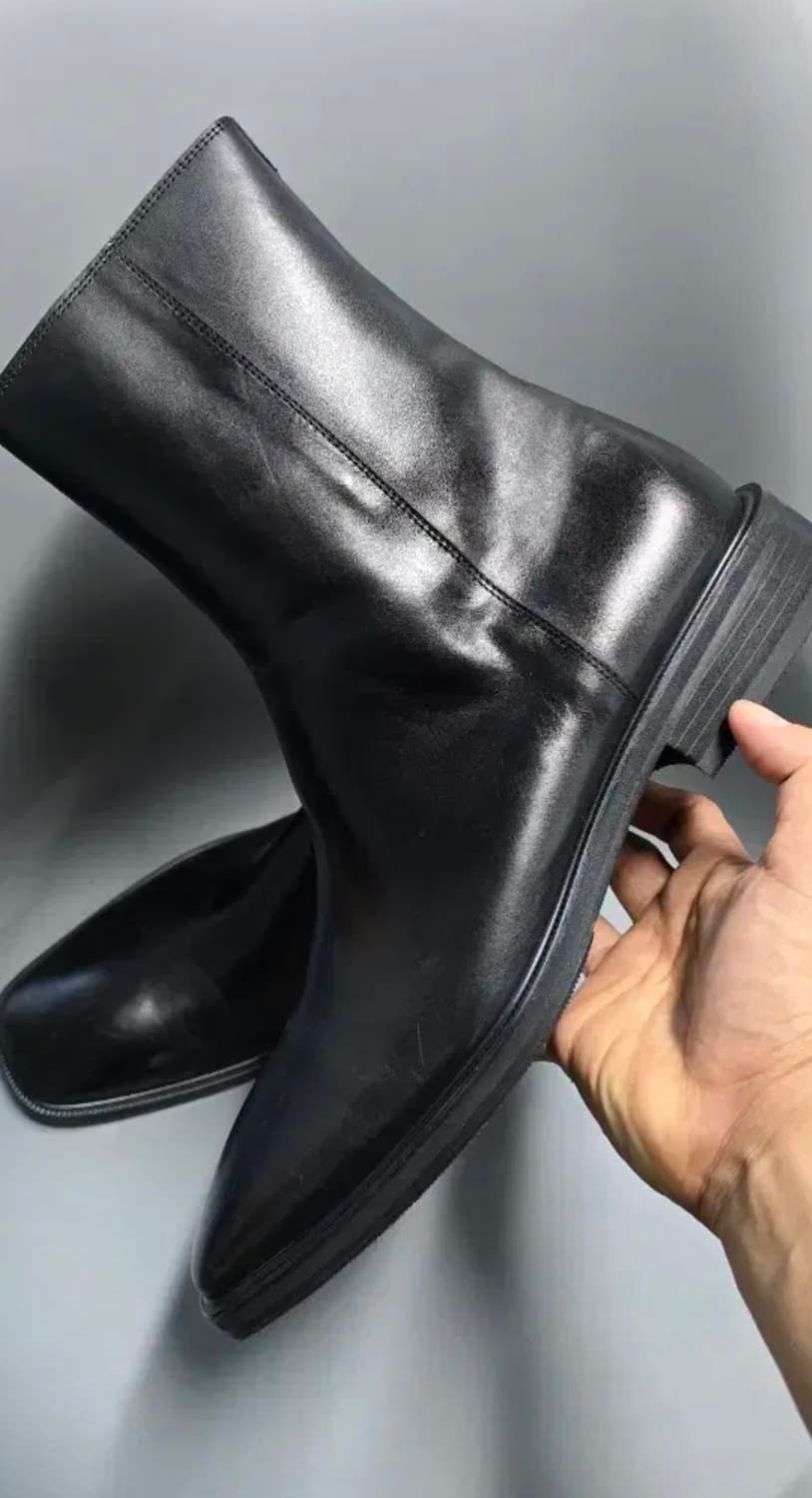 Ovje 오뷔제 스퀘어토 집업 가죽 부츠 비브람 280 상품이미지8