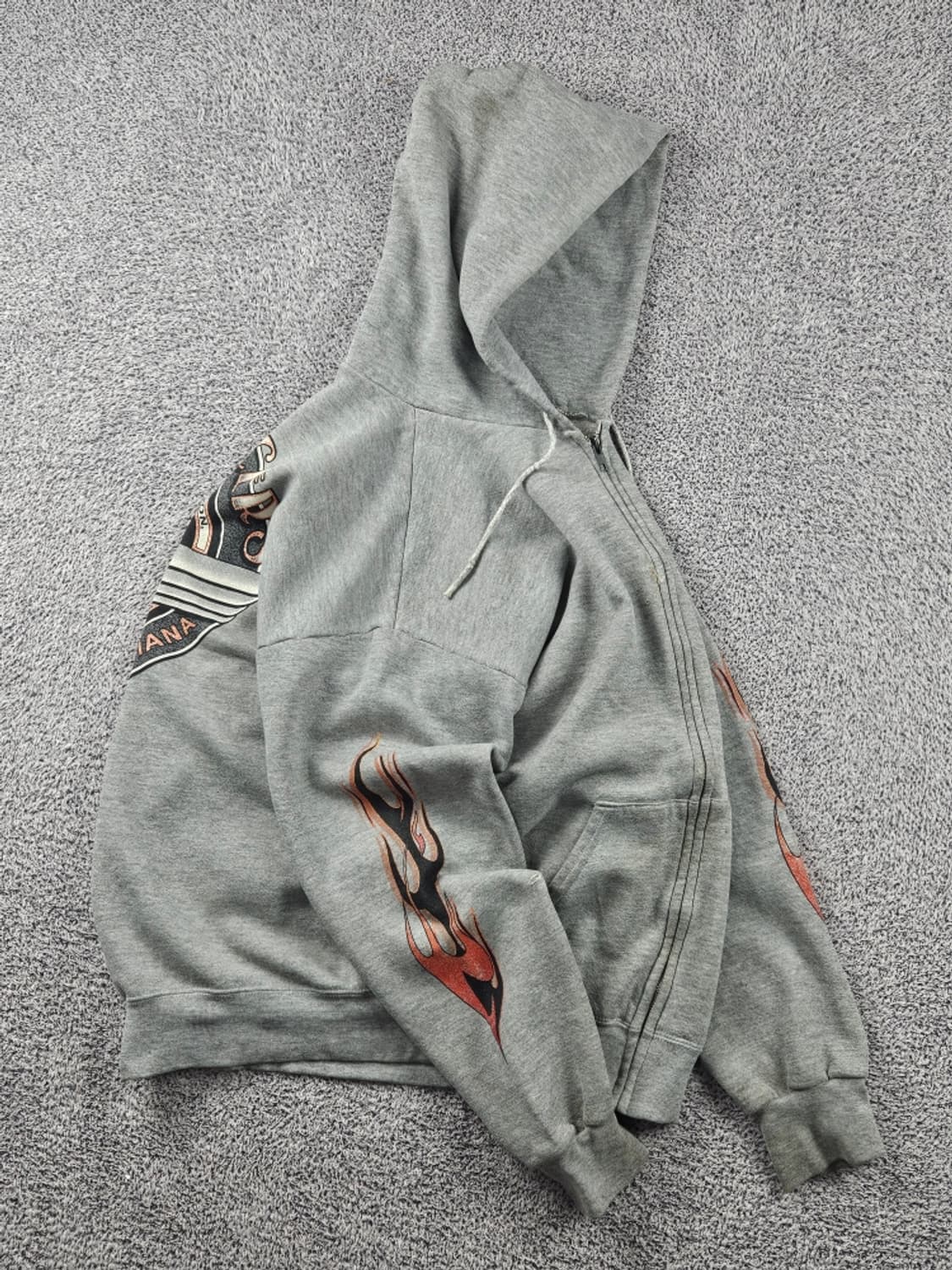 2002 할리데이비슨 엘크하트 플레임 후드집업 ( L추정 )/ 11318 상품이미지5