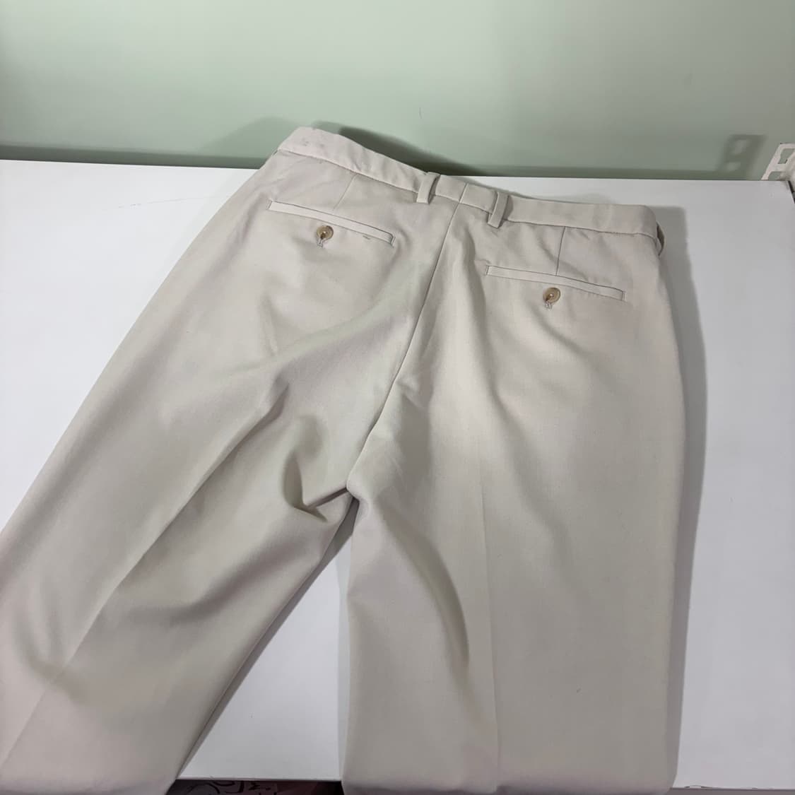 33 THEY 아이보리 슬림핏 슬랙스 상품이미지3