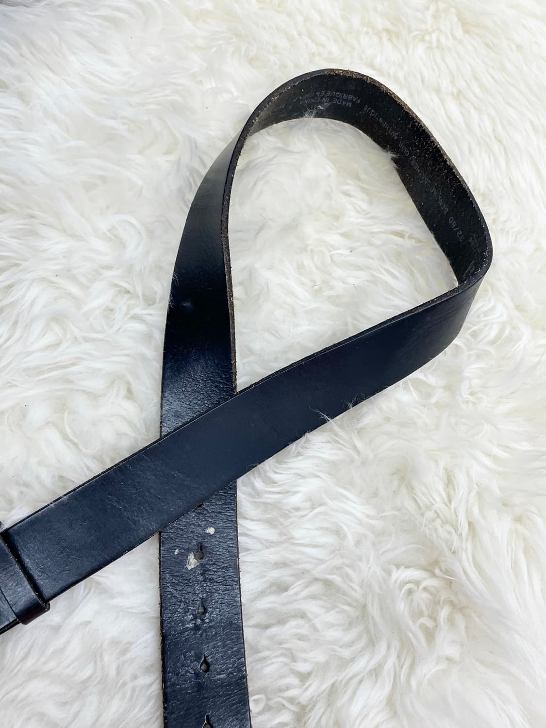 리바이스 리얼레더 로고 버클 벨트 상품이미지4