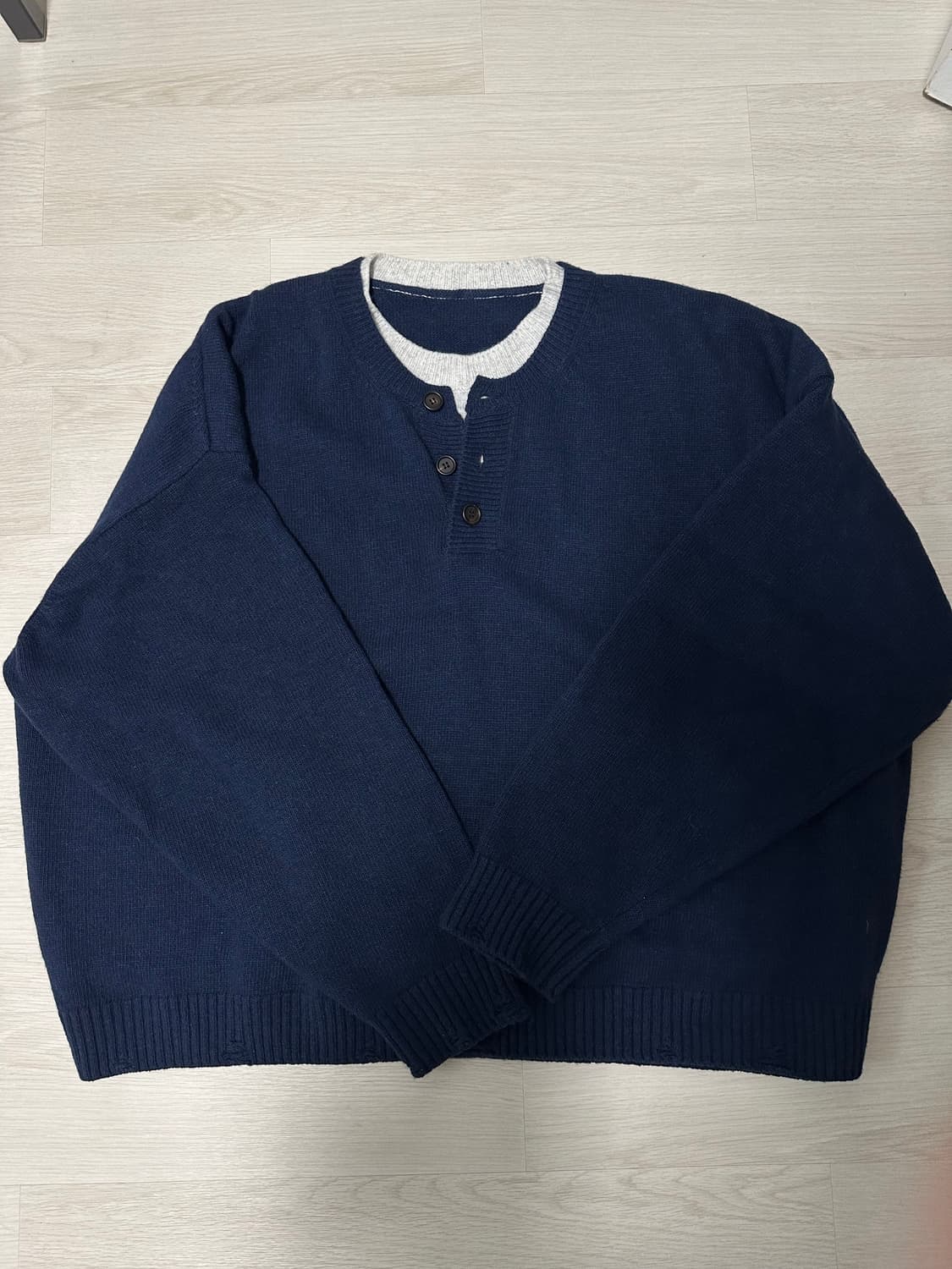 mjd 크롭 캐시미어 니트 M 상품이미지2