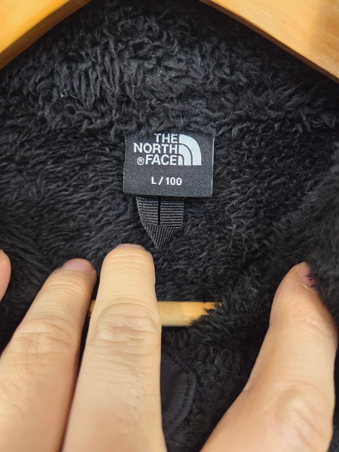 노스페이스 퍼리 플리스 자켓 L 상품이미지3