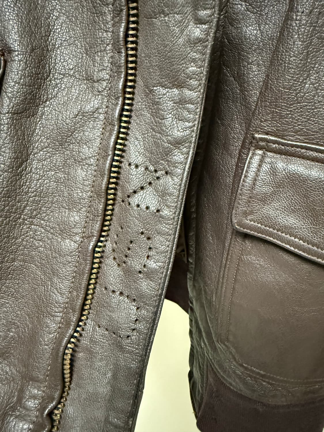 70년대 오리지날 미해군 G-1재킷 상품이미지4