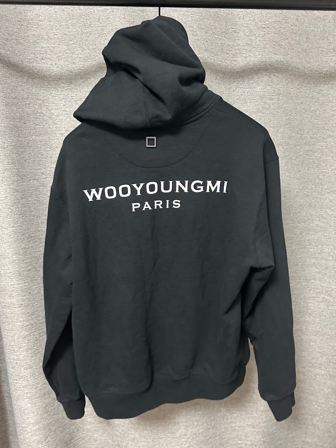  25FW 우영미 백로고 후드 블랙 (46) 상품이미지2