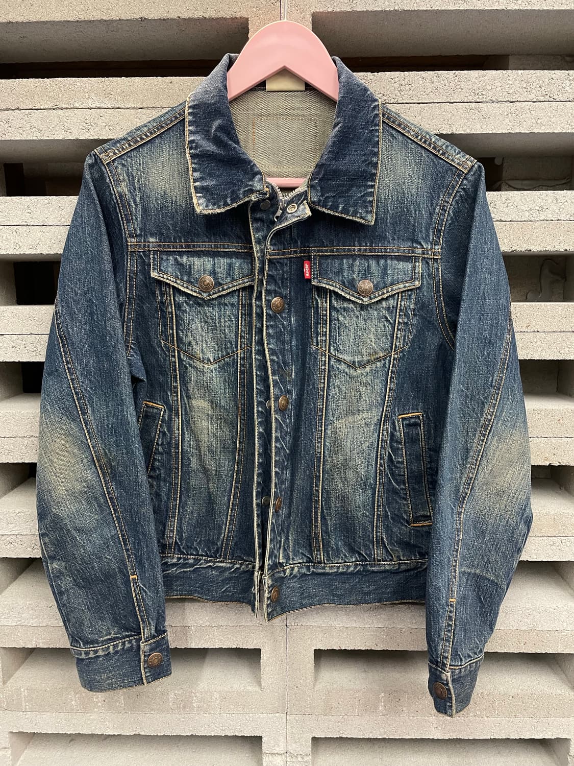 Levis 리바이스 레드탭 지퍼 버튼 데님 자켓 상품이미지4