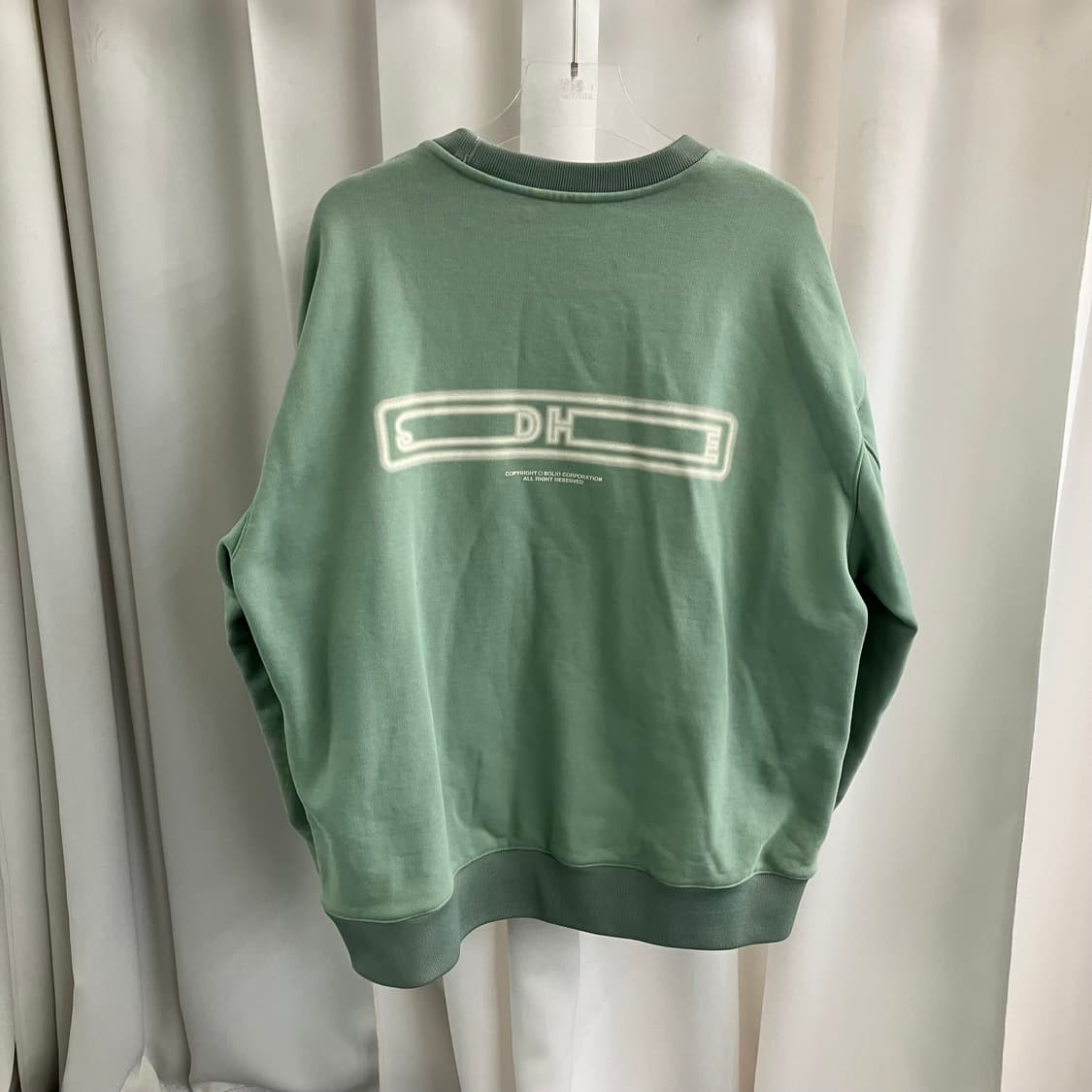 솔리드옴므 로고 스웨트셔츠 50 상품이미지2