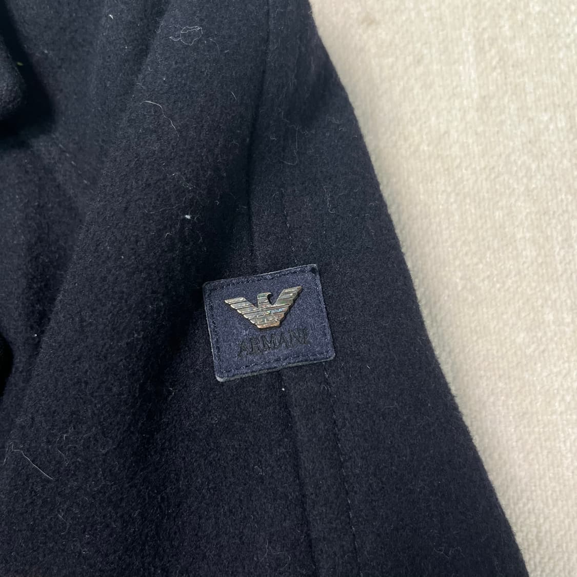 95 알마니 주니어 울 더블 코트 상품이미지3