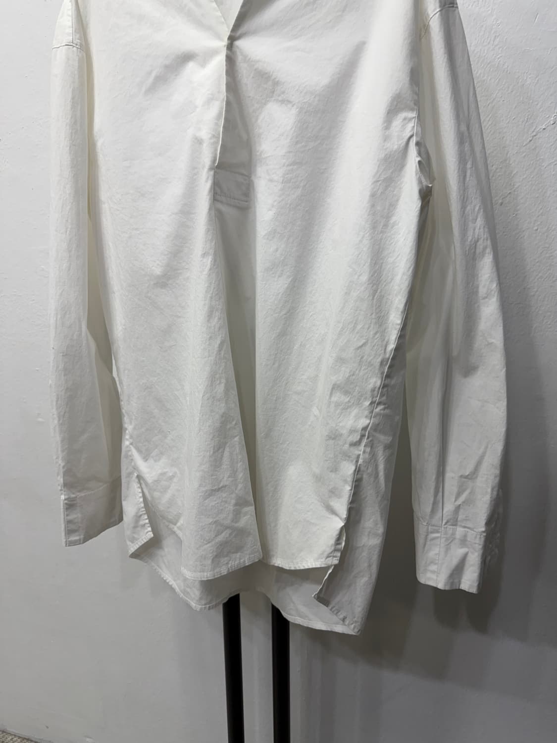 정품) 타임옴므 한섬 흰색 셔츠 남방 100 상품이미지4