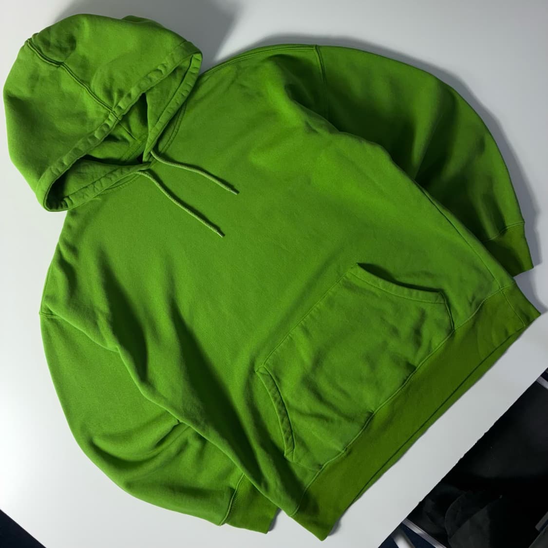 Stussy  스투시 베이직 코튼 라이트그린 후드티  상품이미지1