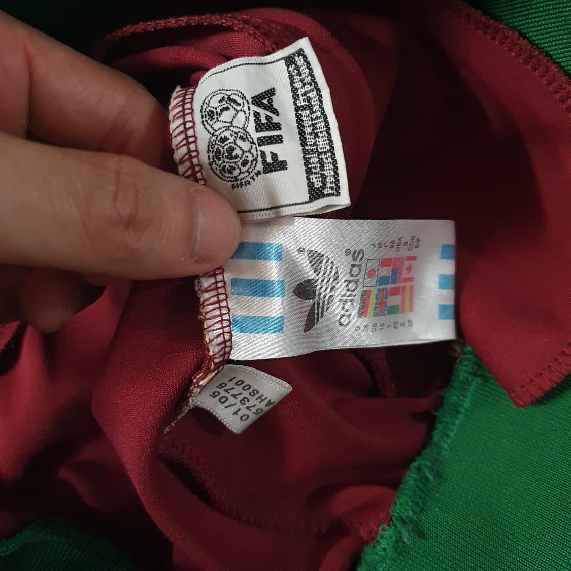 빈티지 아디다스 포르투갈 트랙탑 져지 S 상품이미지9