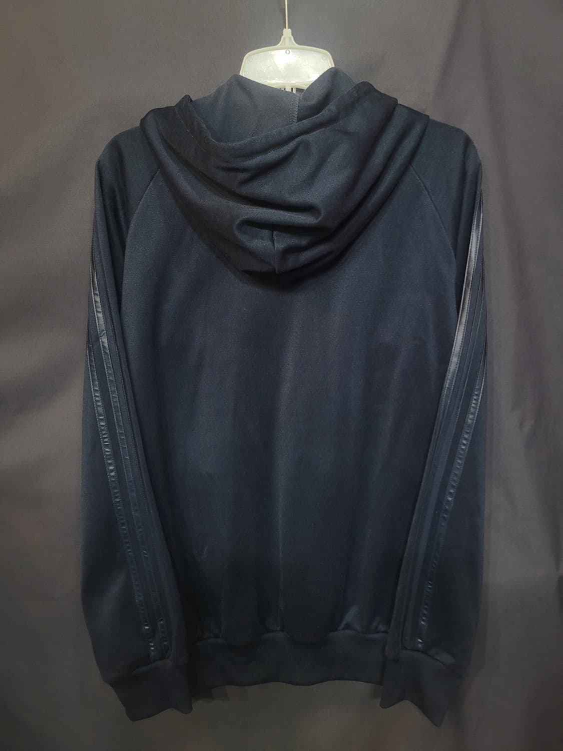 아디다스 슈퍼스타 슈즈 자수로고 후드 집업 희귀 대대장  상품이미지4