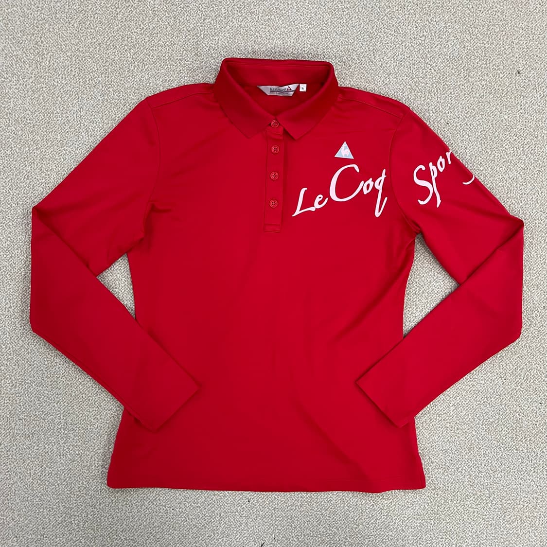 M 르꼬끄 골프 여성 긴팔 카라 티셔츠 0220M 상품이미지1