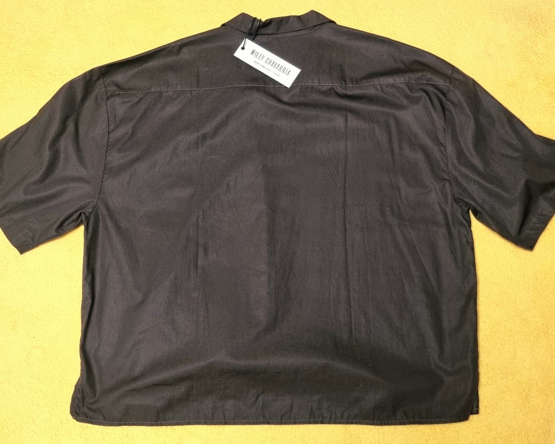 [M] 윌리 차바리아 오픈 카라 셔츠 상품이미지2