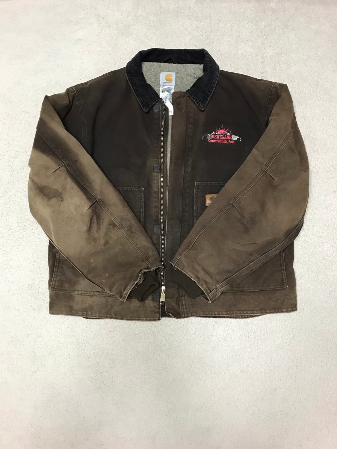 칼하트 아크틱  빈티지 다크브라운 L 상품이미지2