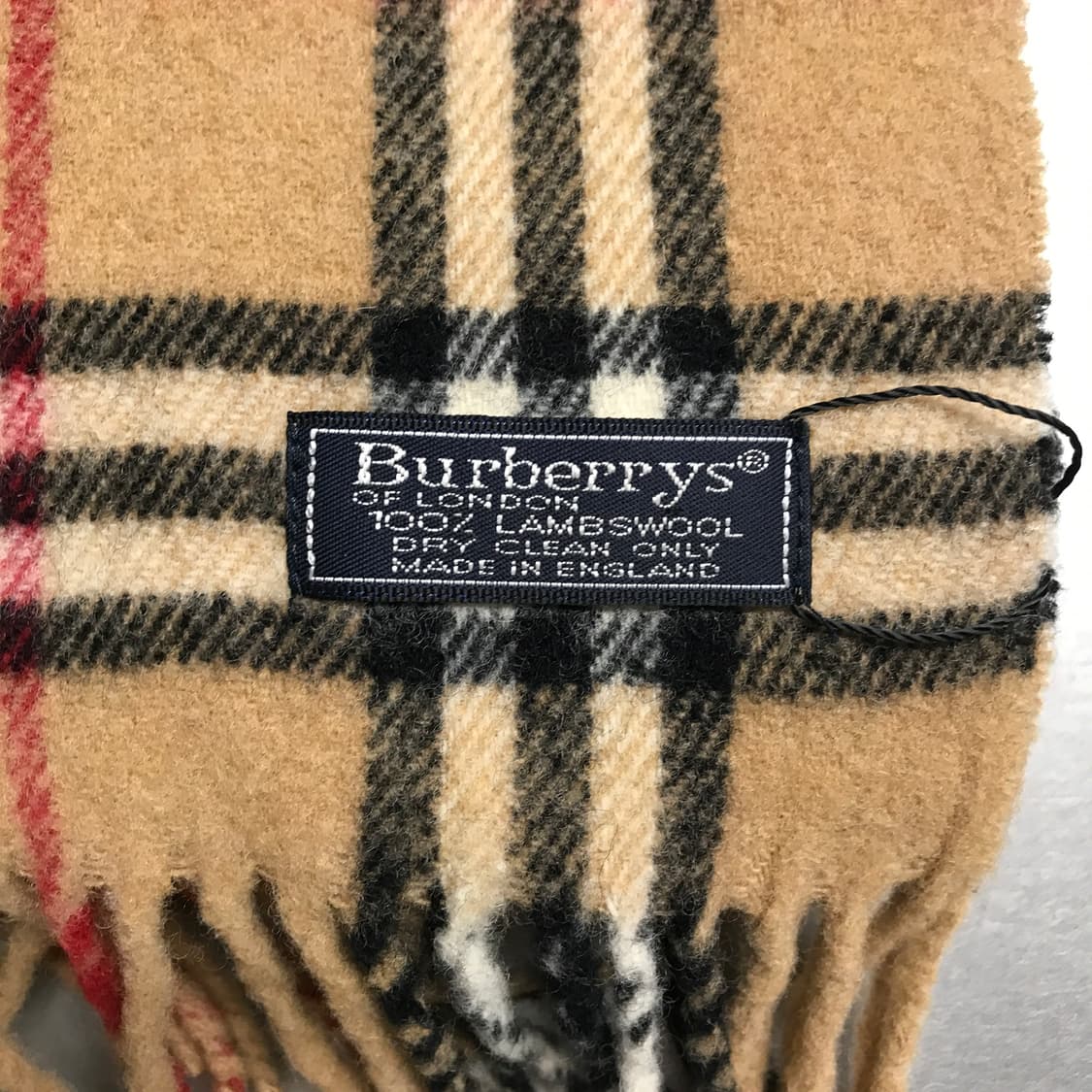 버버리 정품 램스울 머플러 베이지 상품이미지4