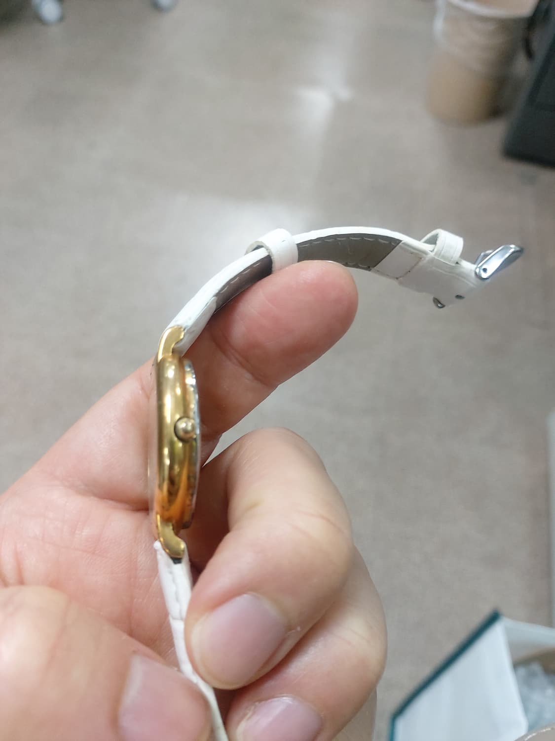 파브레-레우바 남성 가죽 시계 상품이미지2