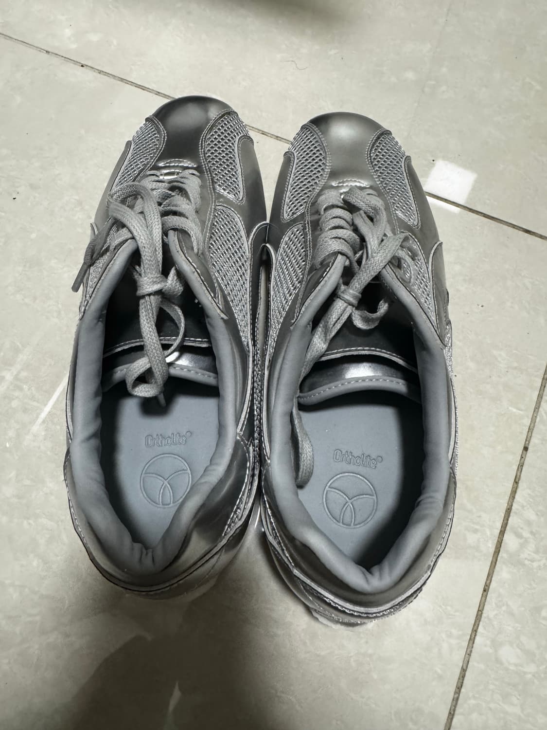 야세 스파이더 레니 스니커즈 실버 270 상품이미지2