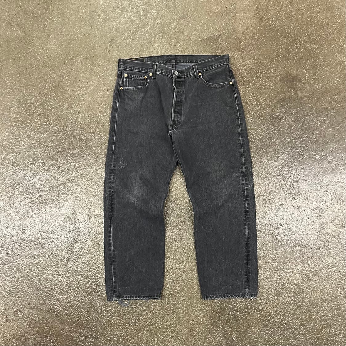 90s 리바이스501 블랙진 (34“) 상품이미지1