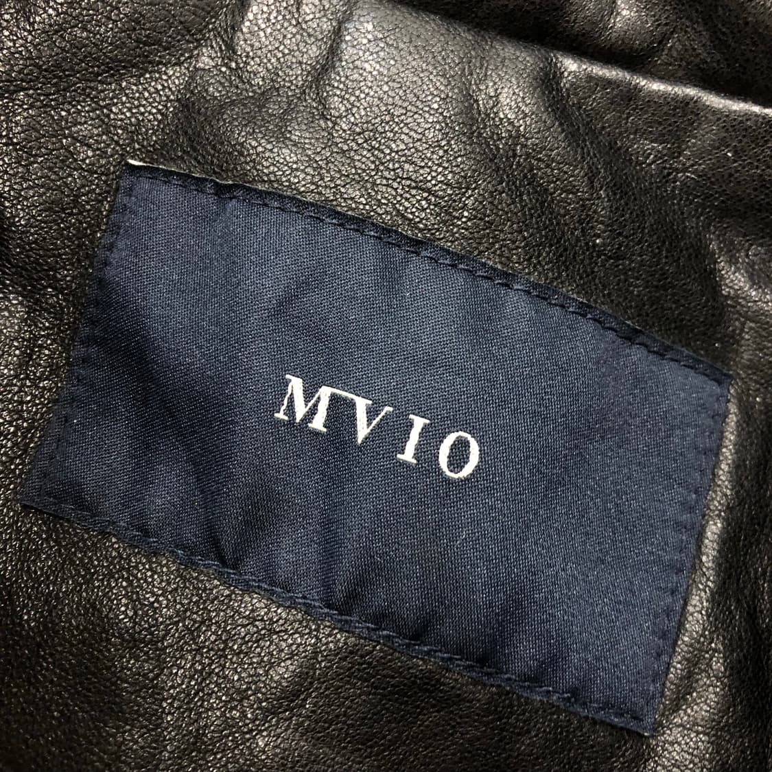 엠비오 양가죽 바이커 레더 가죽 자켓 상품이미지5