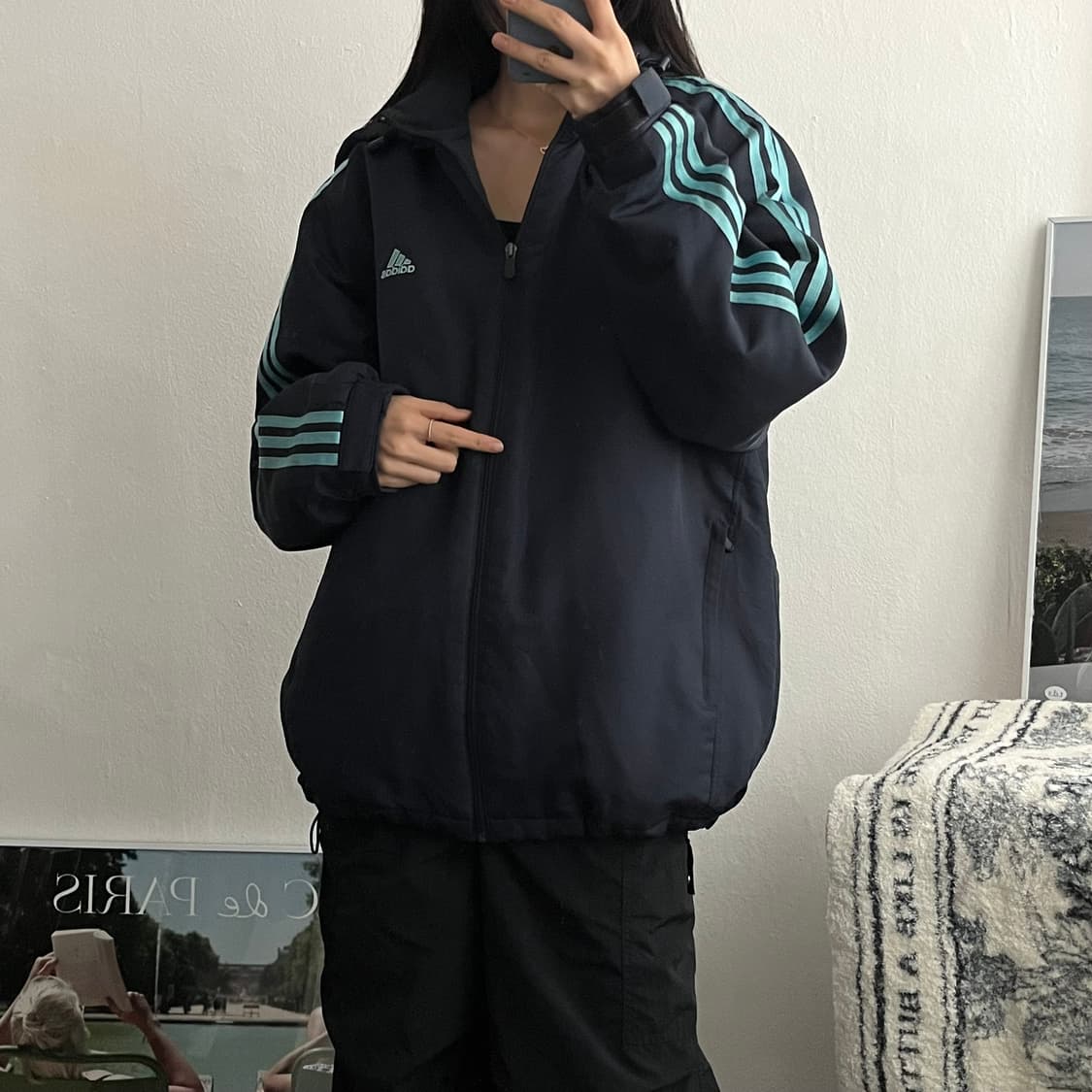 105 ) 아디다스후드점퍼 A0687 상품이미지2