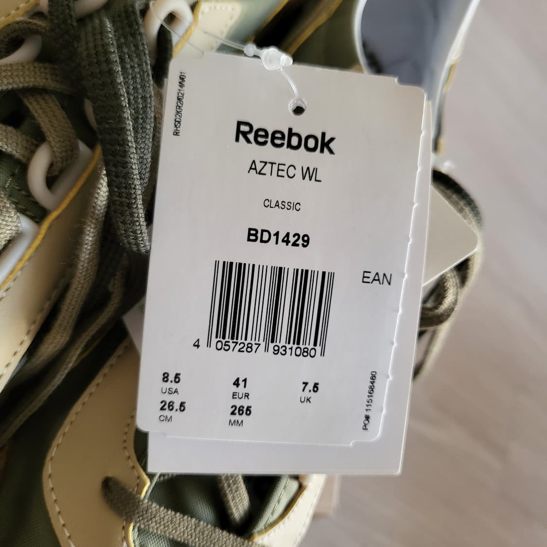 리복 아즈텍 클래식(265)새상품 상품이미지6