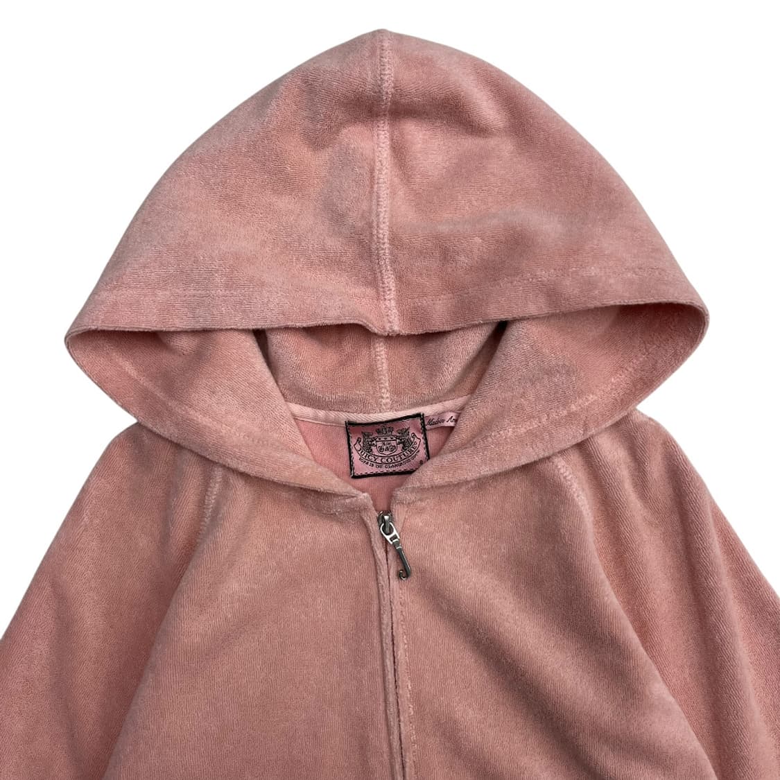 쥬시꾸뛰르 딸기우유맛 레이스 반팔 후드집업 8 상품이미지4