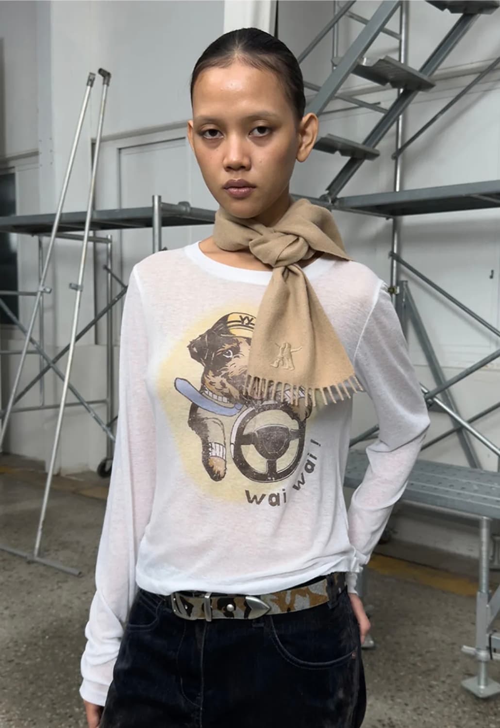 새상품) 오픈와이와이 pet club long sleeve 롱슬리브 상품이미지1