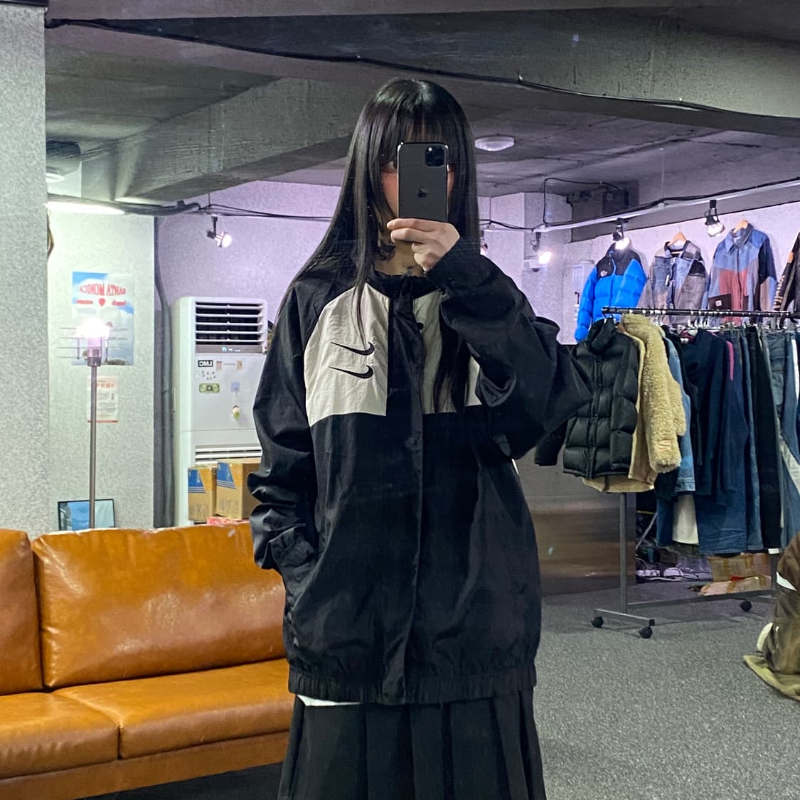 나이키 더블스우시 우븐 후드 바람막이 B4083 상품이미지1