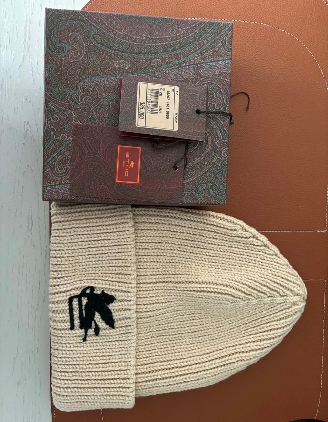 에트로 페가수스 울 비니(택제거/미착용) 상품이미지2