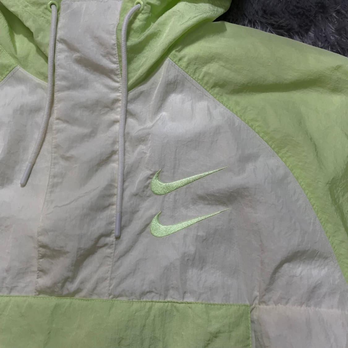 [[L] 나이키(NIKE) 스우시 우븐 후드 아노락@211 상품이미지5