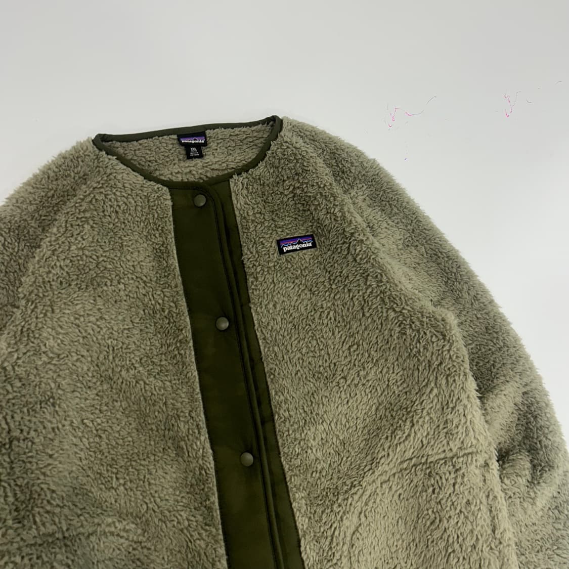 Patagonia 파타고니아 카키 후리스 자켓 상품이미지4