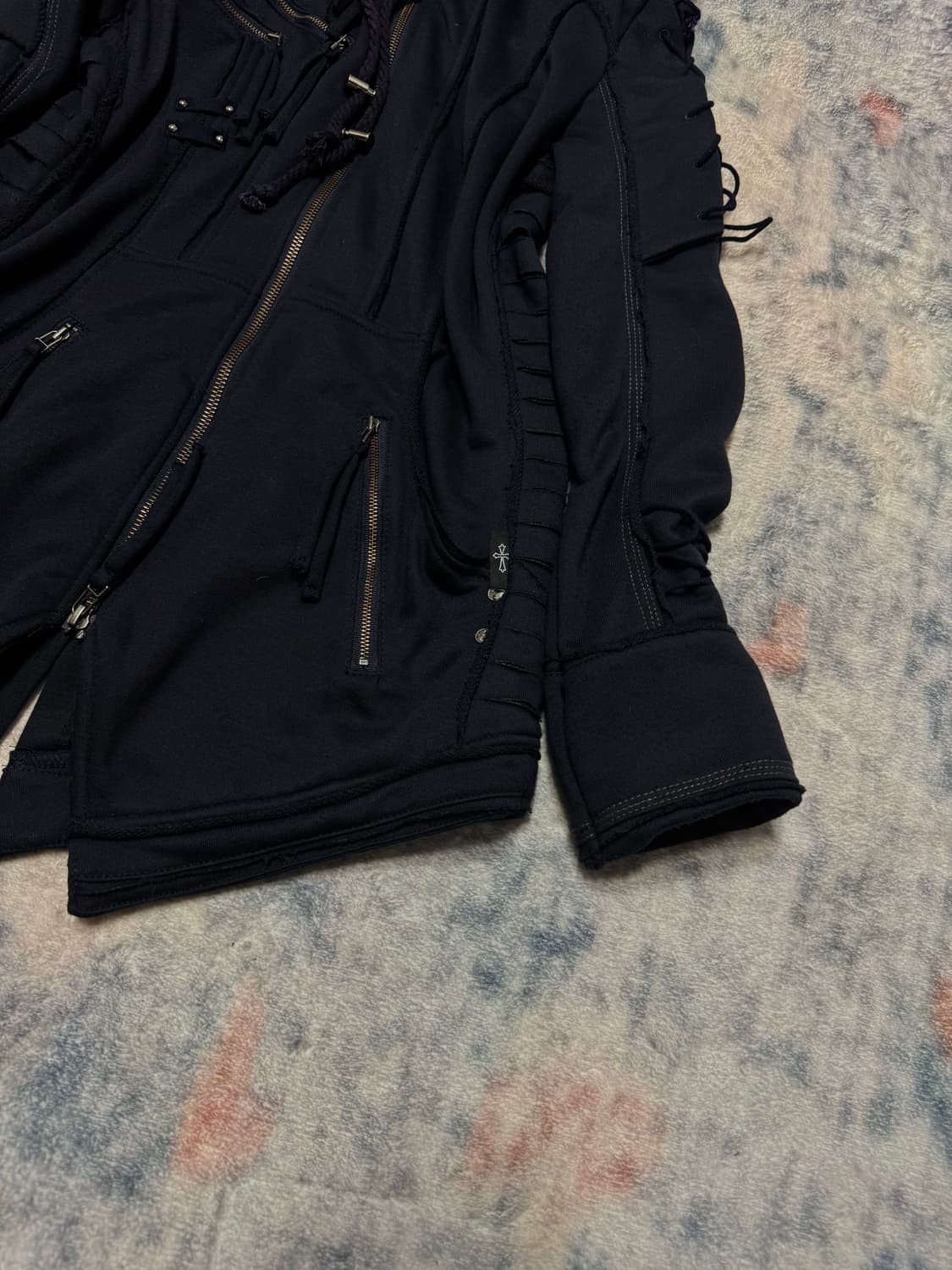 Ozz croce archive lace up bondage hood j 상품이미지6