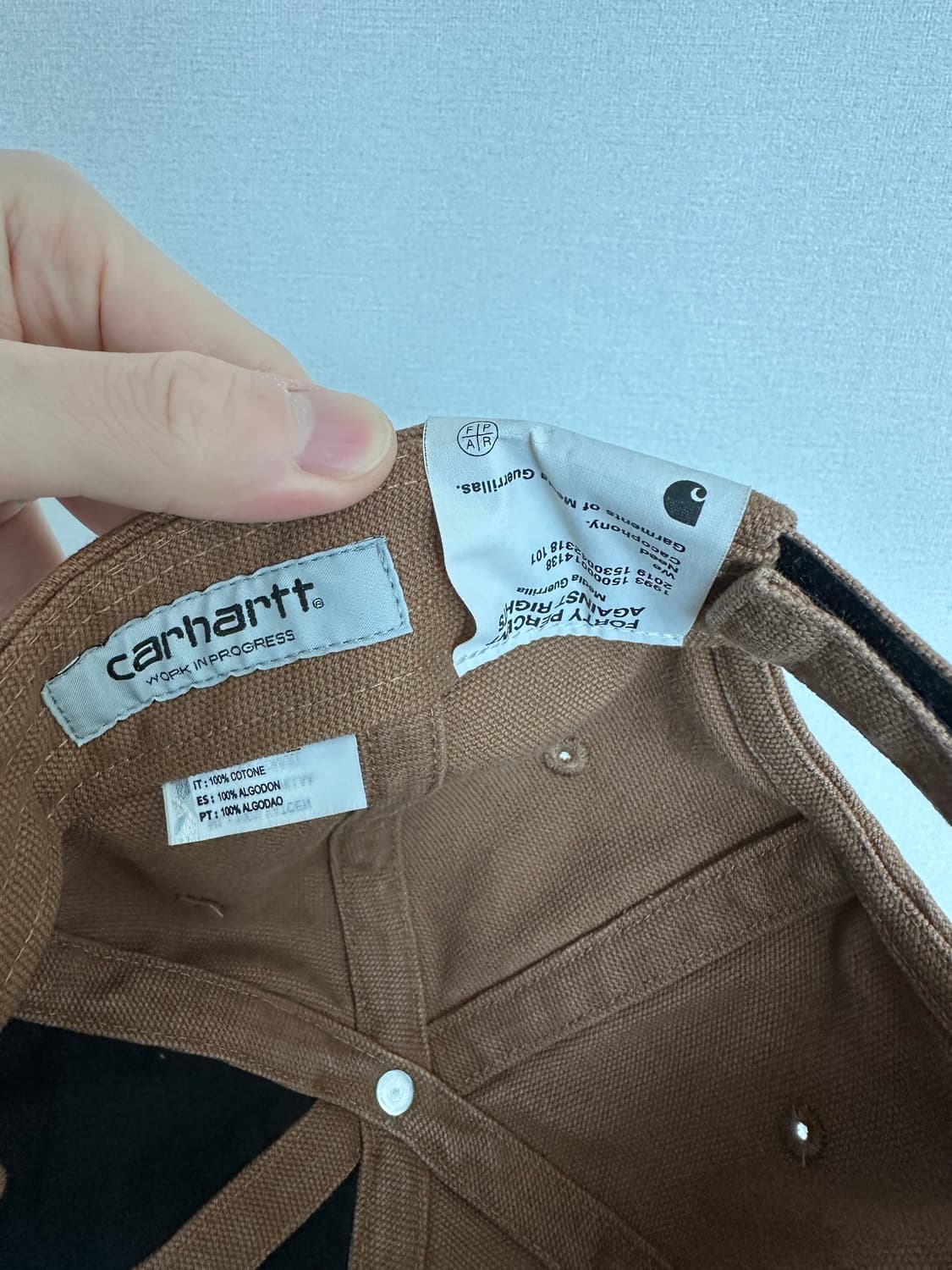 칼하트 fpar 모자 볼캡 상품이미지3