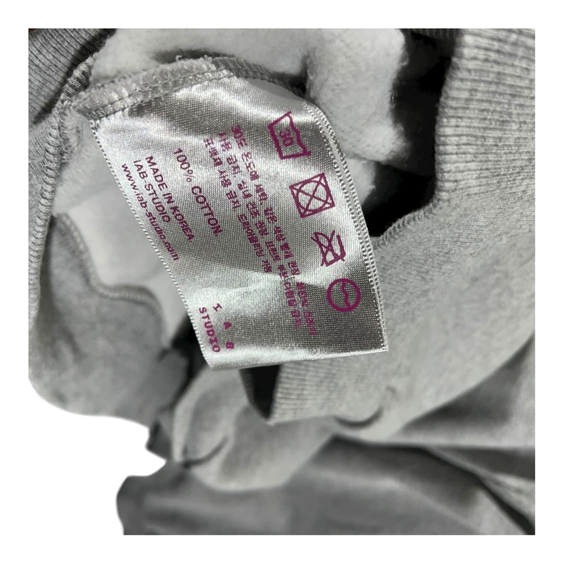 [IAB Studio] 아이앱 스튜디오 x 현대 모비스 하프 집 풀오버 상품이미지6