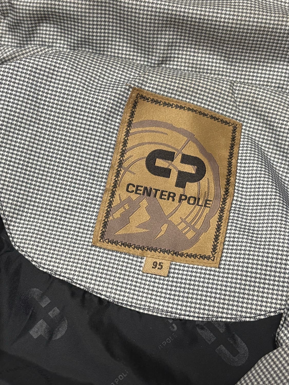 센터폴 여성 체크 바람막이 상품이미지3