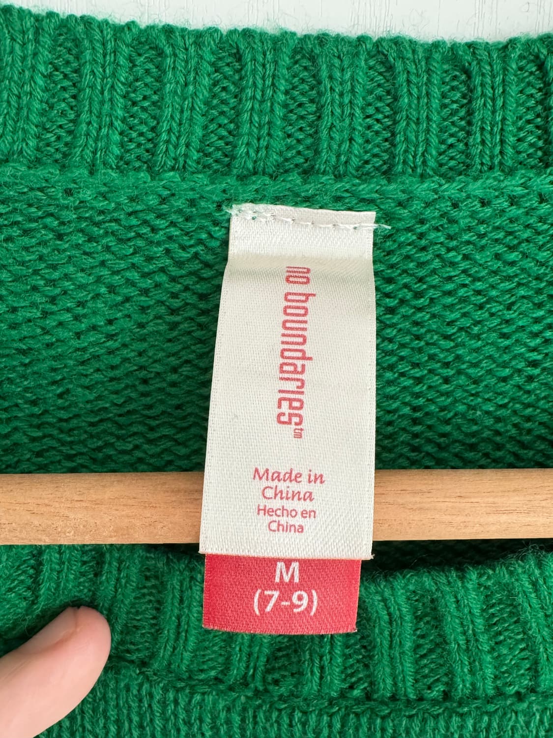 루돌프 크리스마스 니트 M 상품이미지3