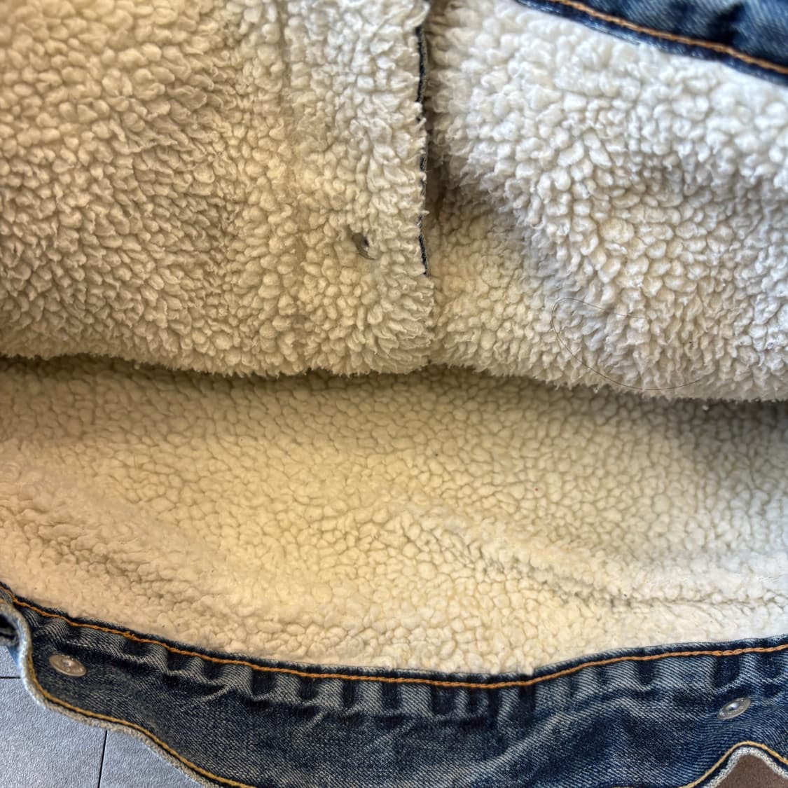 리바이스 정품 데님 쉐르파 자켓 상품이미지6