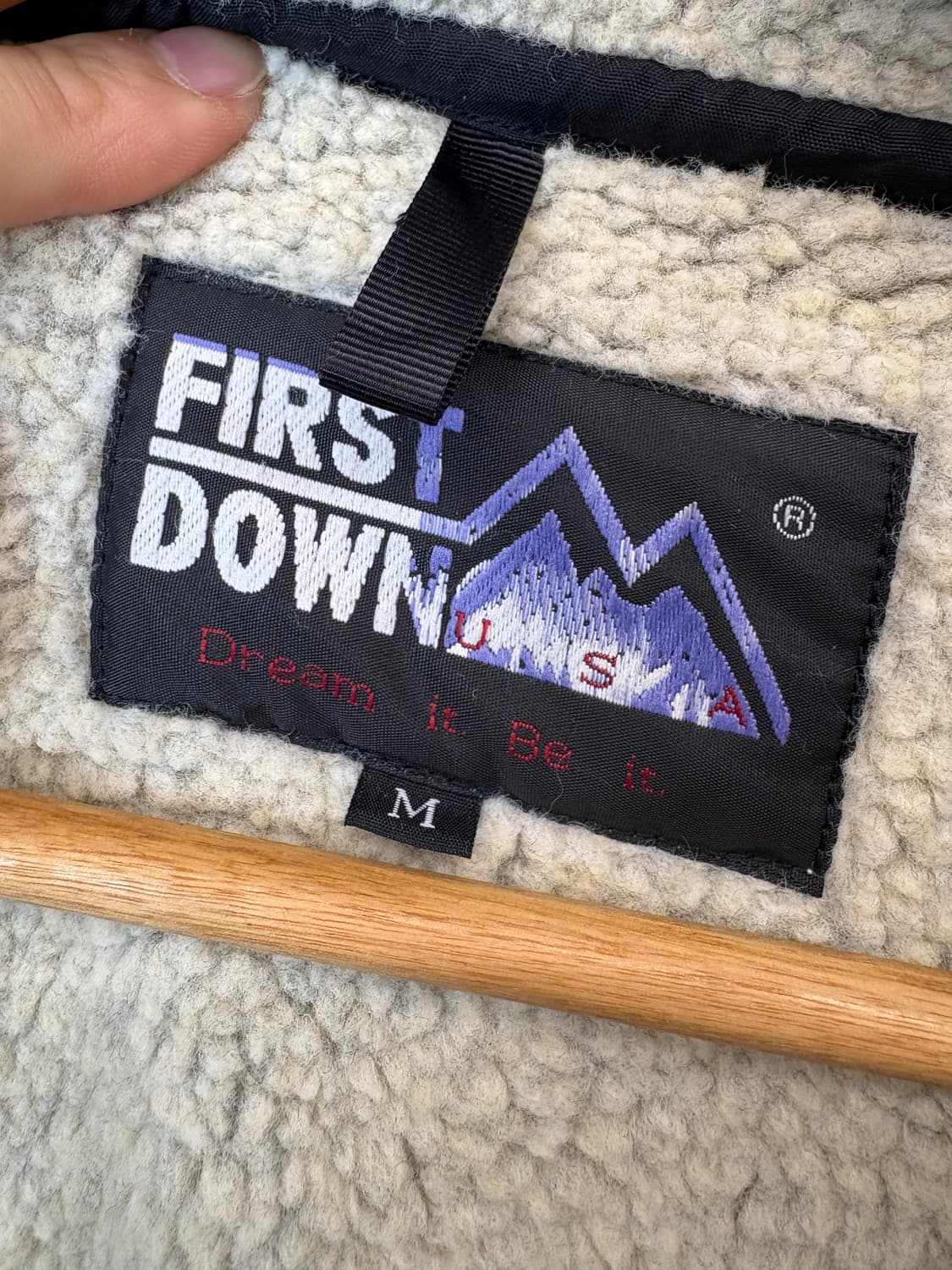 퍼스트다운 90s USA 빈티지 후리스 자켓 상품이미지8