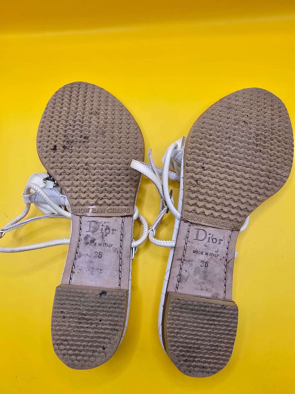 디올 로즈 체인 샌들 36 상품이미지3