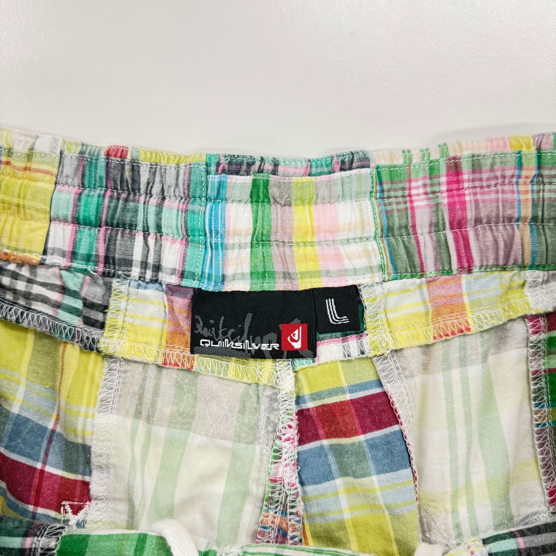 Quiksilver Madras Shorts 상품이미지4