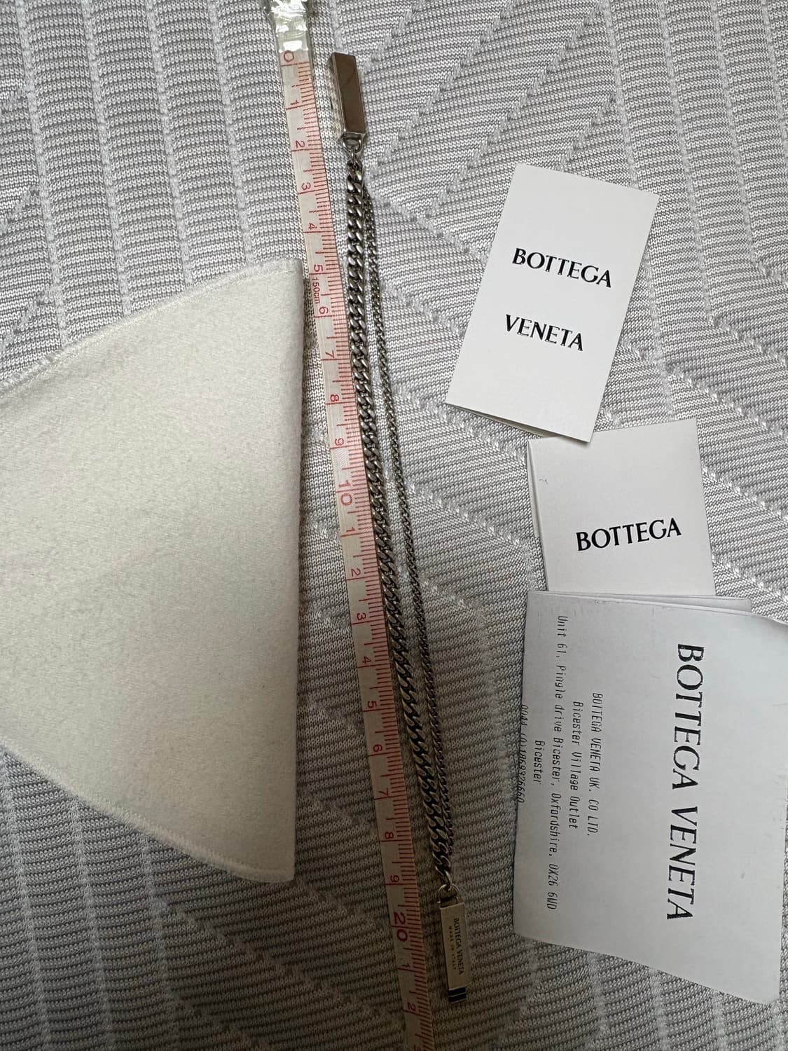 정품)보테가베네타 실버바 팔찌 상품이미지5