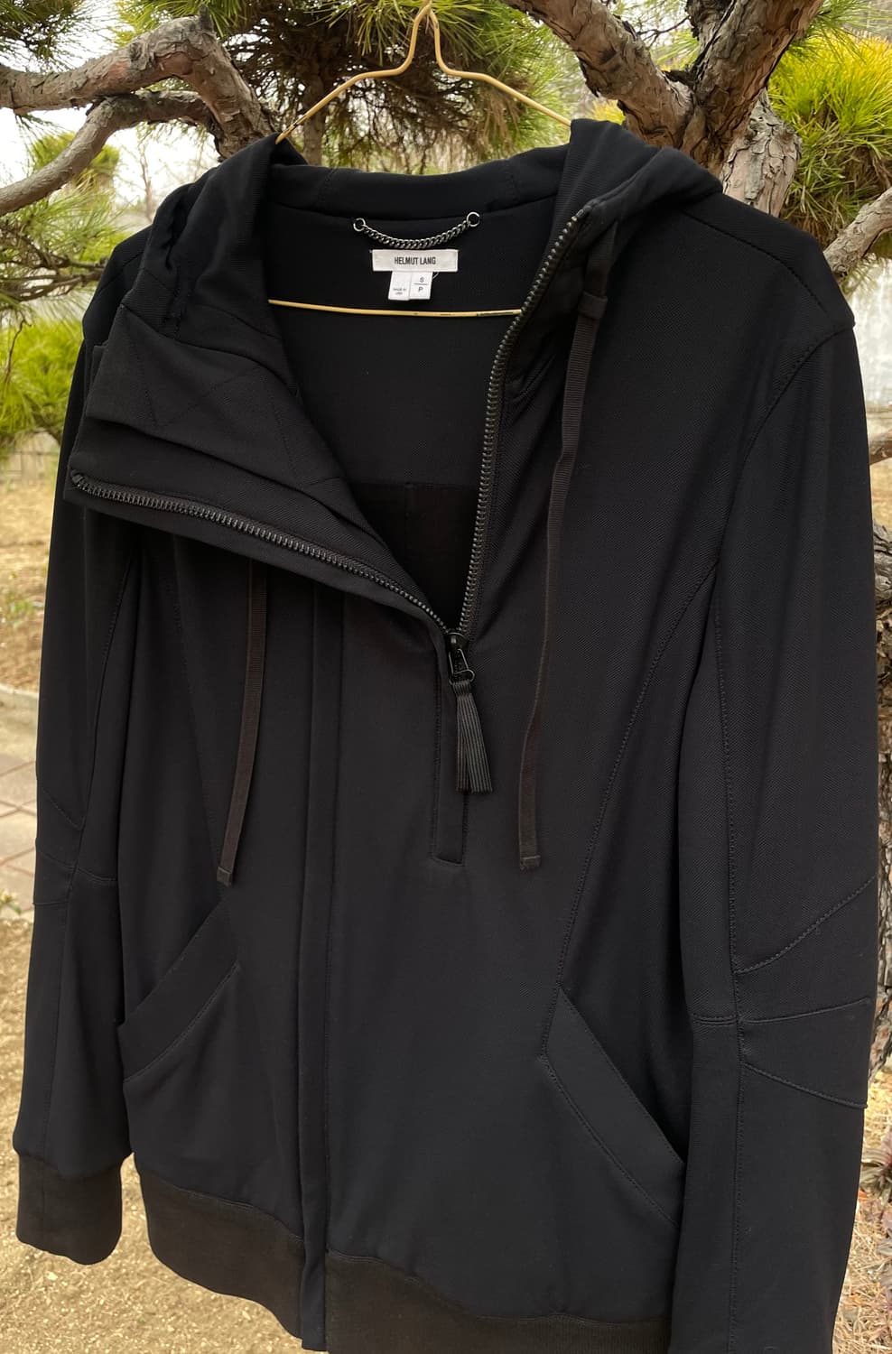 Helmut Lang 2way 지퍼 후드 Made in USA 상품이미지1