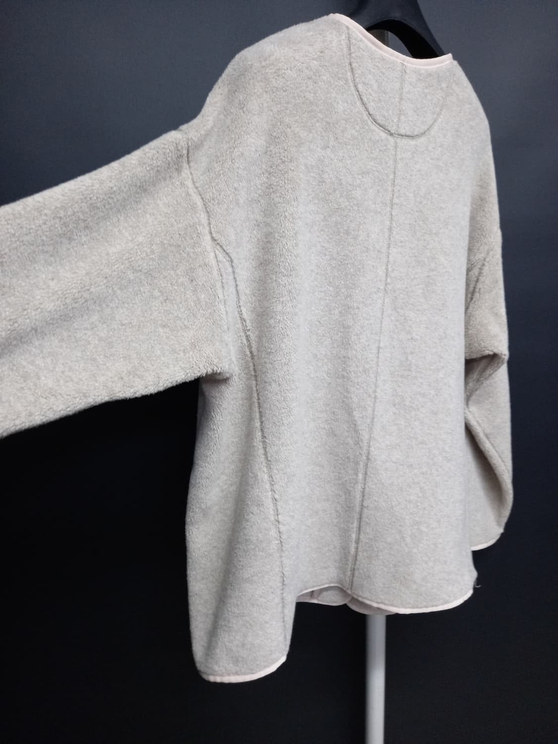 톰보이 춘추동 부클비숑 루즈박시핏 점퍼 F 44-77 상품이미지6